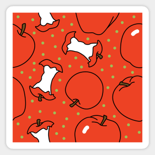 Apples with Polka Dots Sticker